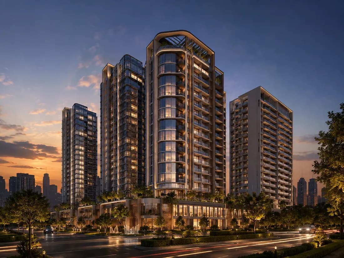 M3M Paragon 57 commercial towers