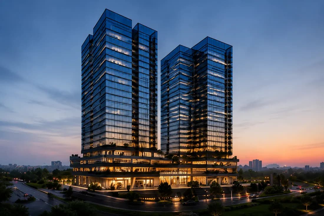 DLF Privana South luxury residential towers